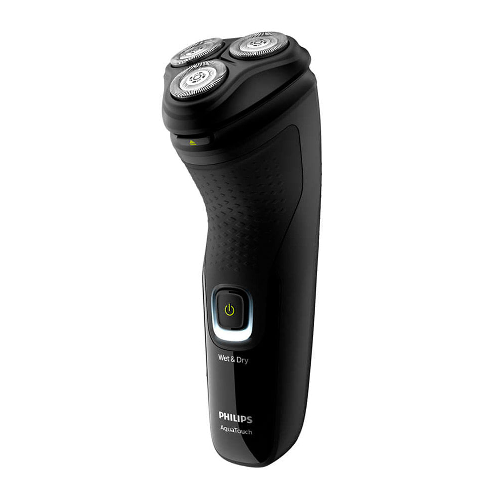 Imagen 2 del producto Afeitadora en seco y húmedo Philips Aquatouchm, cuchillas ComfortCut autoafilables, negro