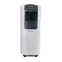 Aire acondicionado portatil de 8500 btu, función: ac/ventilador, 3 niveles de temperatura, timer hasta 12h, control remoto