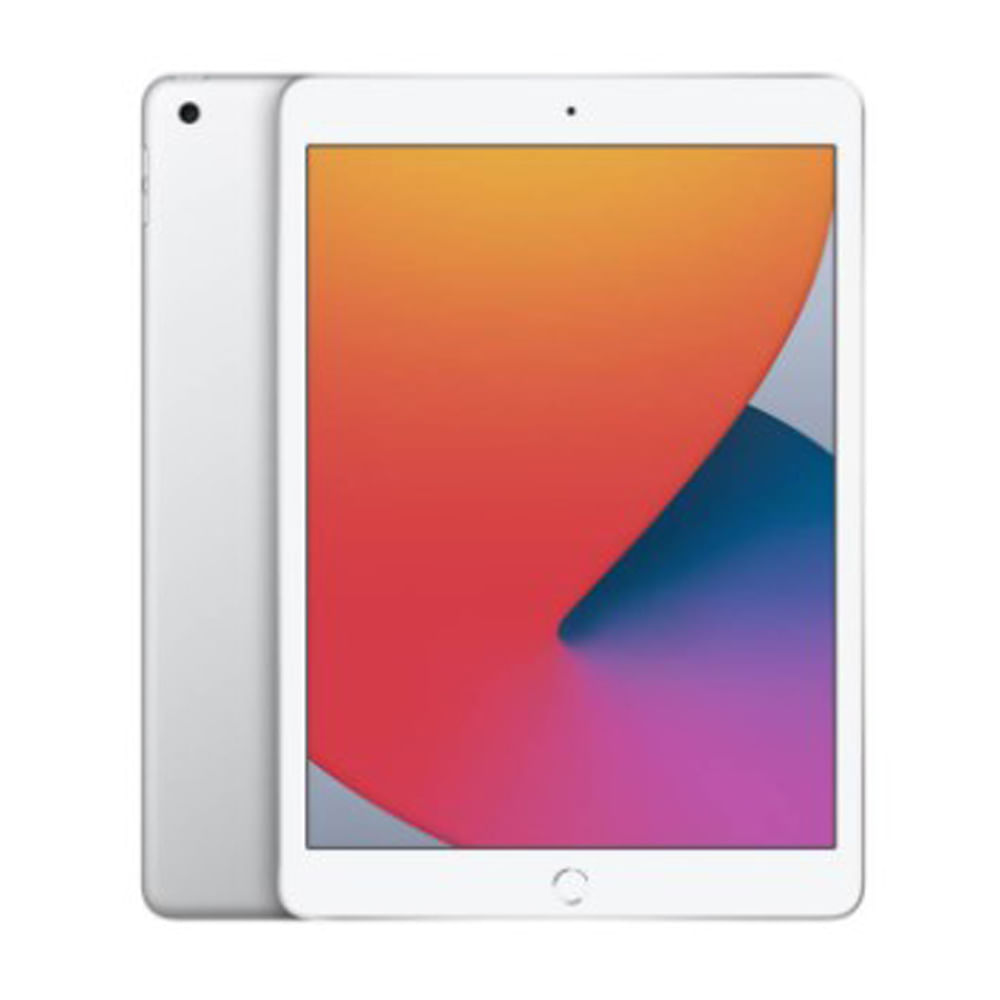 Imagen 1 del producto Ipad 8va generación 10.2"", 128GB, cámara principal 8MP y frontal 1.2MP, A12 Bionic, silver