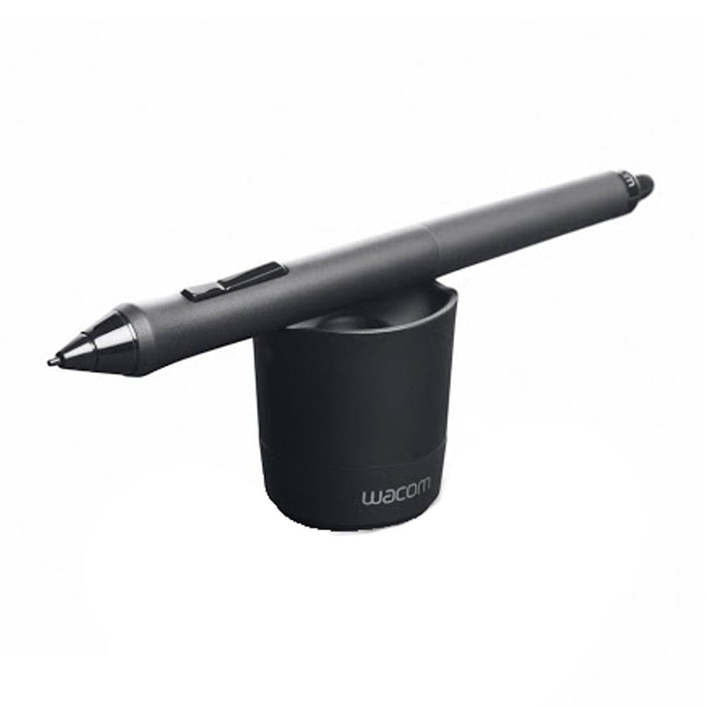 Imagen 2 del producto Lápiz Wacom Grip Pen Intuos 3 diseño ergonómico, negro