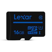 Micro SD Lexar Clase 10 U1 16GB 80MB/s