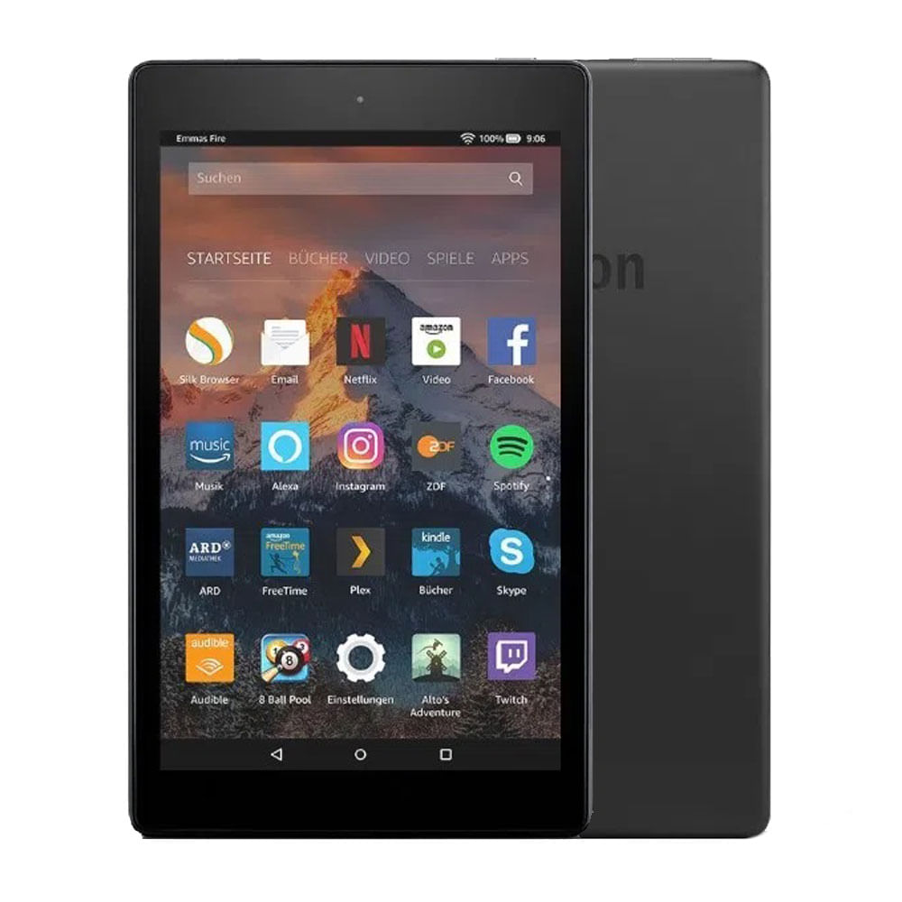 Imagen 2 del producto Tablet Amazon Fire HD 8” 10th generación, 32GB, 2GB RAM, 2MP negro