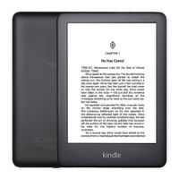 E-reader Amazon Kindle 6"" 10th generación, 167ppp, sin reflejos, 8GB, 512MB ram, negro
