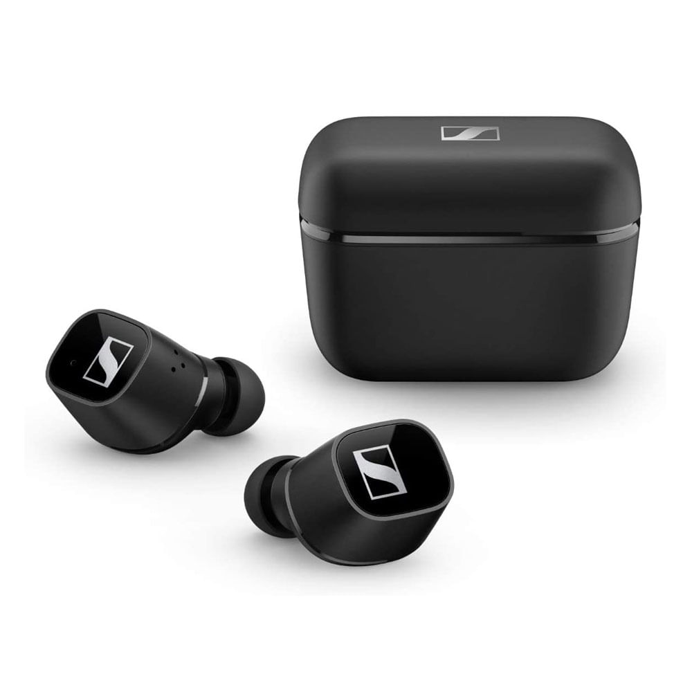Imagen 1 del producto Audífonos bluetooth True Wireless Sennheiser CX400 cancelación de ruido, duración máx. 20 horas con estuche de carga, negro
