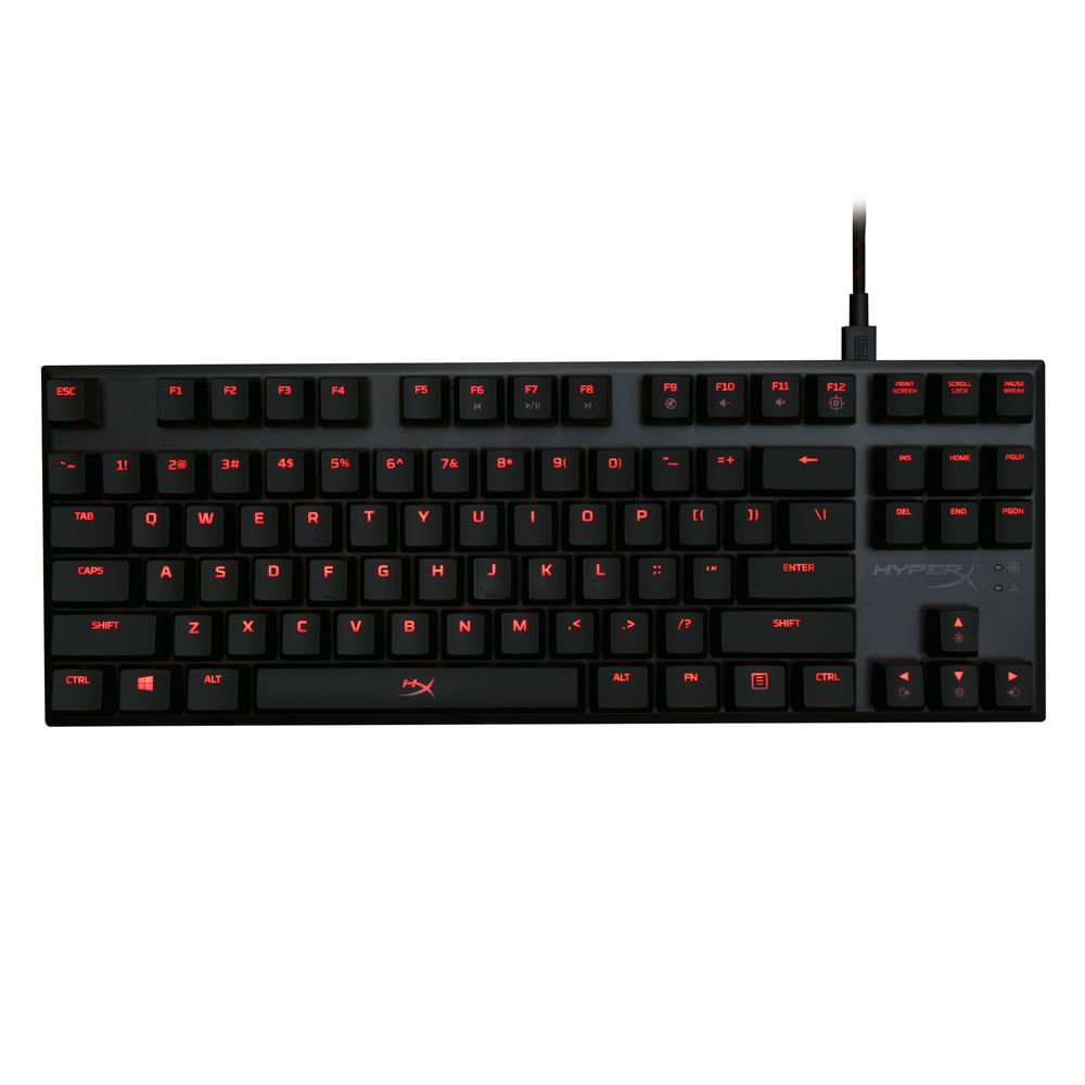 Imagen 1 del producto Teclado gamer alámbrico Hyperx Alloy FPS Pro,conexión USB, mecánico, cherry mx blue english