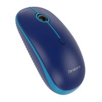 Mouse inalámbrico Coolbox Teraware, interfaz usb, 800/1200/1600 dpi, 4 botones, recargable, azul