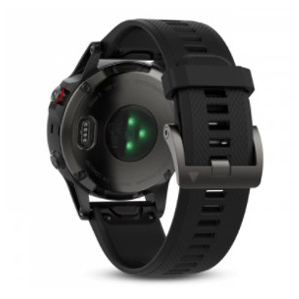Imagen 2 del producto Smartwatch Garmin Fenix 5 gps, resistente al agua, máx. 14 días, modos deportivos, 1.2"", negro