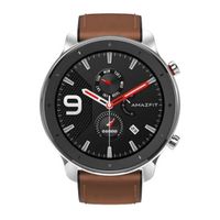 Smartwatch Amazfit Gtr gps, resistente al agua, máx. 24 días, 12 modos deportivos, 1.39"", marrón