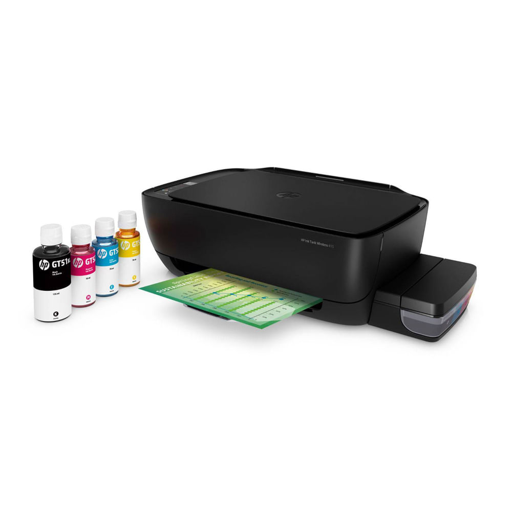Imagen 2 del producto Impresora multifuncional HP Ink Tank 415, inyección de tinta, inalámbrica, Wi-Fi, con tanques recargables