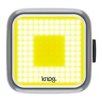 Luz frontal cuadrado Knog Blinder 200 lúmenes, 8 modos de luz, carga usb