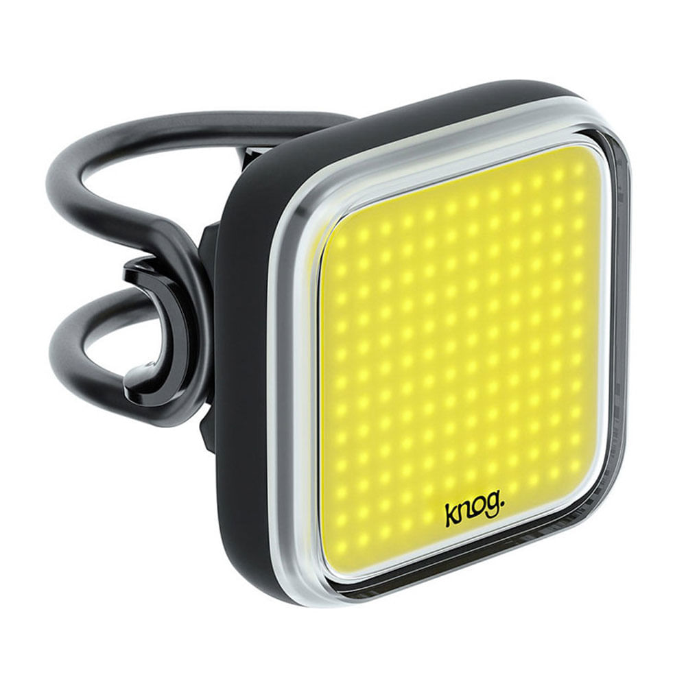 Imagen 2 del producto Luz frontal cuadrado Knog Blinder 200 lúmenes, 8 modos de luz, carga usb
