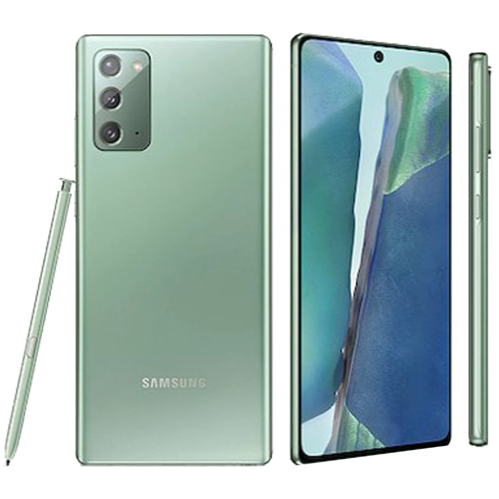 Imagen 2 del producto Celular Samsung Galaxy Note 20 256GB, 8GB RAM, cámara trasera 64MP y frontal 10MP, 6.7"", Exynos, verde