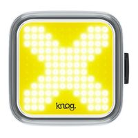 Luz frontal Knog Blinder X 200 lúmenes, 8 modos de luz, carga usb