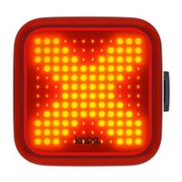 Luz posterior Knog Blinder X hasta 100 lúmenes, luz roja, recargable USB