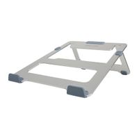 Soporte para laptop Radioshack portátil universal, ergonómico, aluminio, postura fija