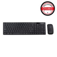 Kit inalámbrico Coolbox Teraware teclado y mouse
