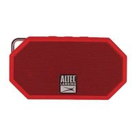Mini parlante bluetooth Altec Lansing H2o 2 IP67, máx. 6 horas, rojo