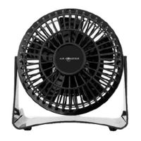 Mini ventilador Coolbox negro
