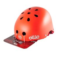 Casco Ollie L estilo urbano, 11 salidas, 58-62 cm, rojo mate