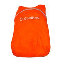 Mochila Coolbox FB-ORANGE deportiva, nylon, naranja
