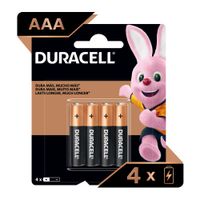 Pilas alcalinas Duracell AAA x4