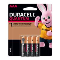 Pila alcalina Duracell Quantum AAA x4