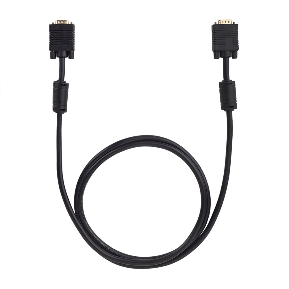 Imagen 2 del producto Cable Svga Hd15 macho a macho Radioshack, 3 metros, negro
