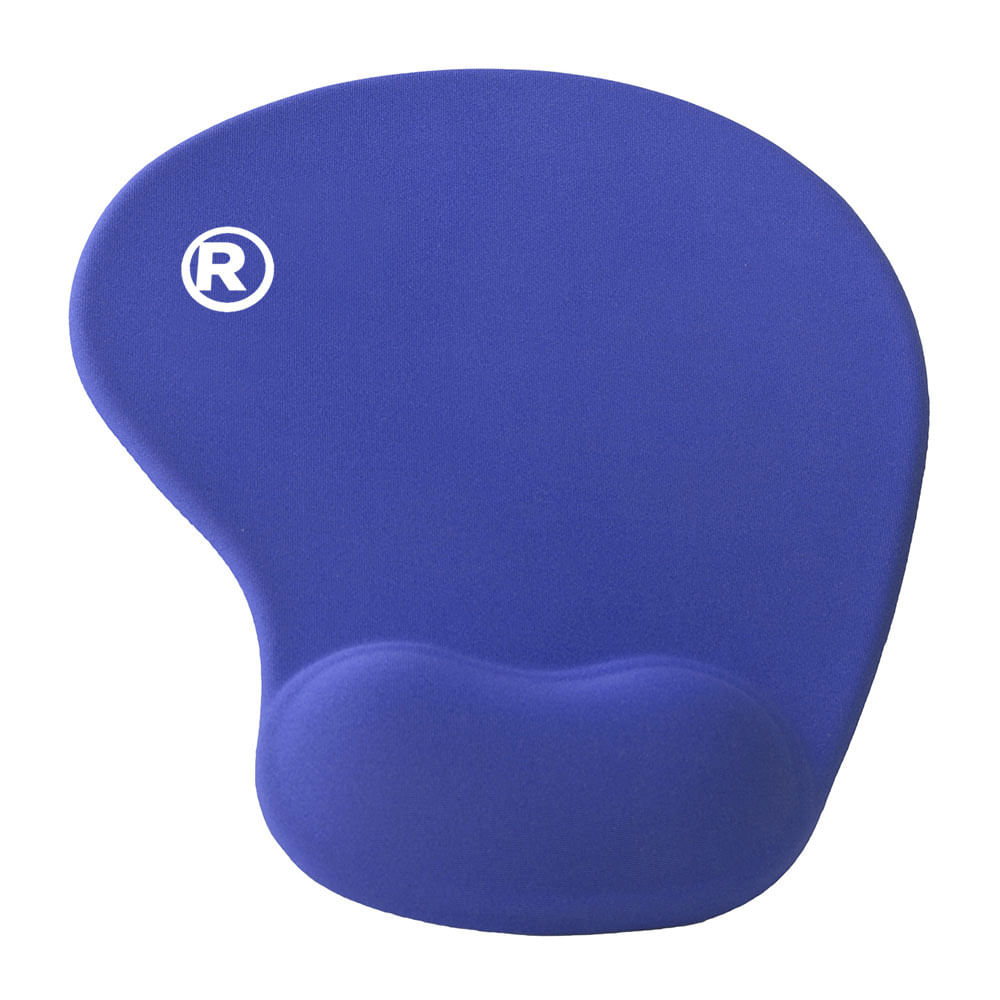 Imagen 2 del producto Mouse pad Radioshack S, 22cm x 19cm, ergonómico, soporte de muñeca, azul