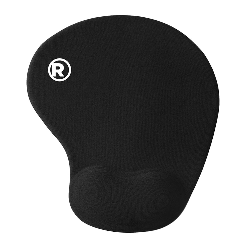 Imagen 1 del producto Mouse pad Radioshack S, 22cm x 19cm, ergonómico, soporte de muñeca, negro