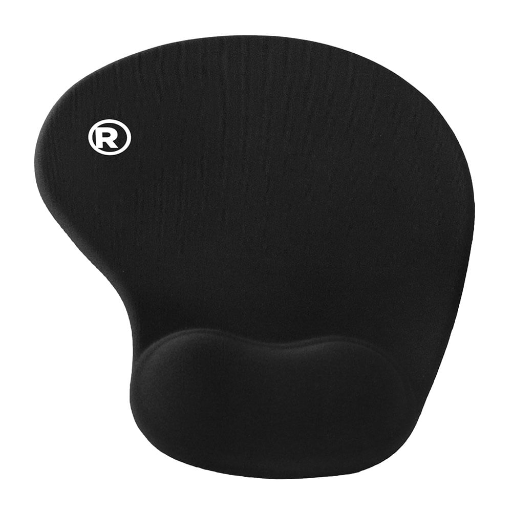 Imagen 2 del producto Mouse pad Radioshack S, 22cm x 19cm, ergonómico, soporte de muñeca, negro