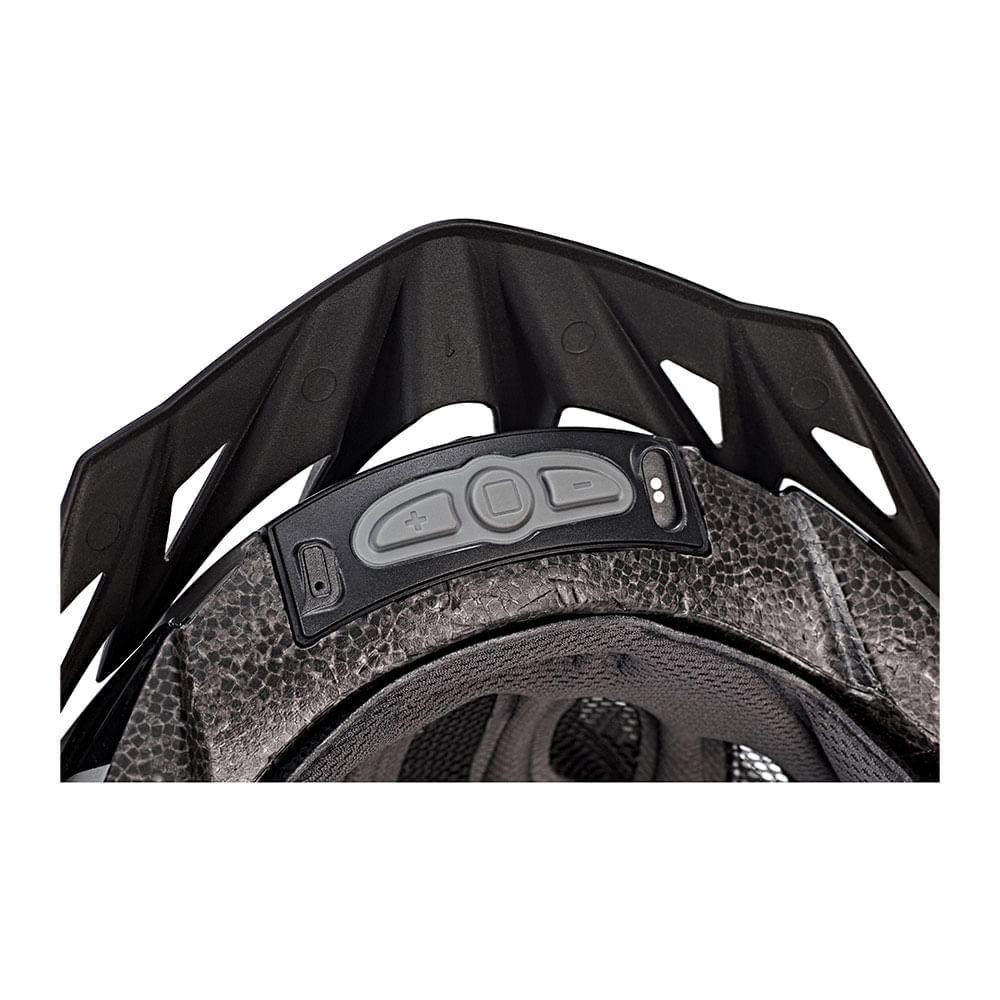 Imagen 2 del producto Casco ciclista Livall MT1 L bluetooth 8 LED posteriores, 6 intermitentes, 21 salidas, 58-62 cm, gris y negro