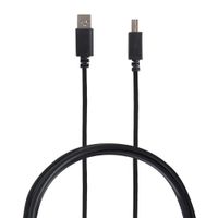 Cable conector Radioshack de usb 2.0 macho a macho B, 90 cm , negro