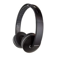 Audífonos bluetooth on ear Izuum micrófono incorporado, banda flexible, negro