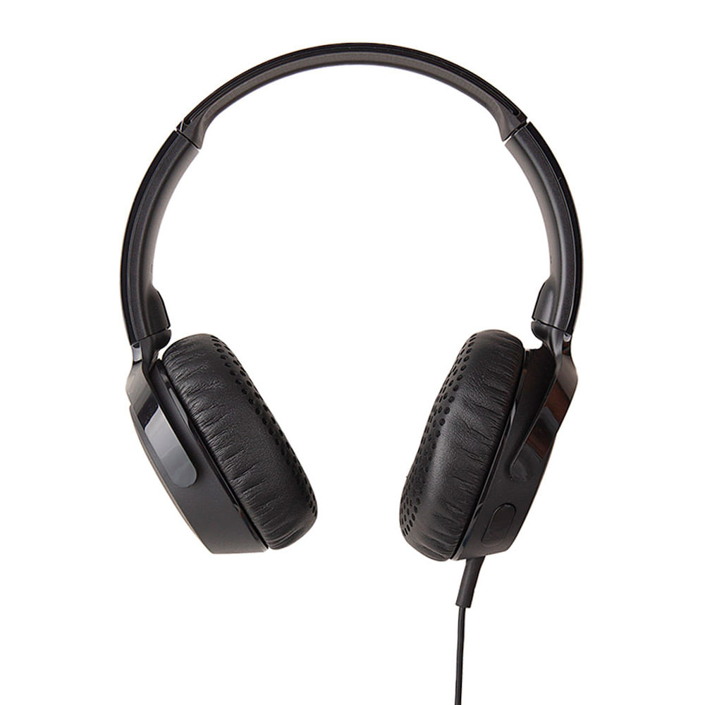 Imagen 2 del producto Audífonos on ear con micrófono Skullcandy Riff almohadillas acolchadas, conector 3.5 mm, control de música y llamadas, negro