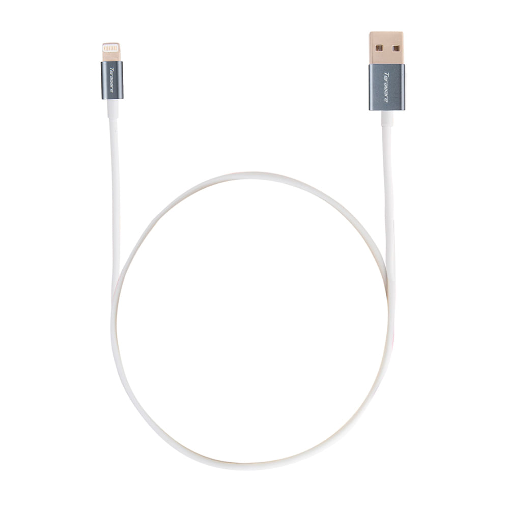 Imagen 2 del producto Cable lightning a usb Coolbox Teraware 1 m