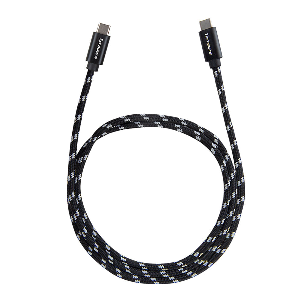 Imagen 2 del producto Cable tipo C a tipo C Coolbox Teraware 1 m