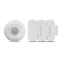 Kit sensores Nexxt Ahbsnmo4u1 bluetooth, 1 movimiento, 3 apertura de puerta, blanco