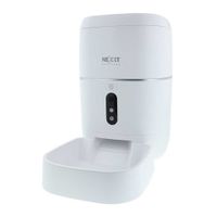 Dispensador de alimento para mascotas Nexxt Nha-p610 con cámara 1080P, máx. 1.59 kg