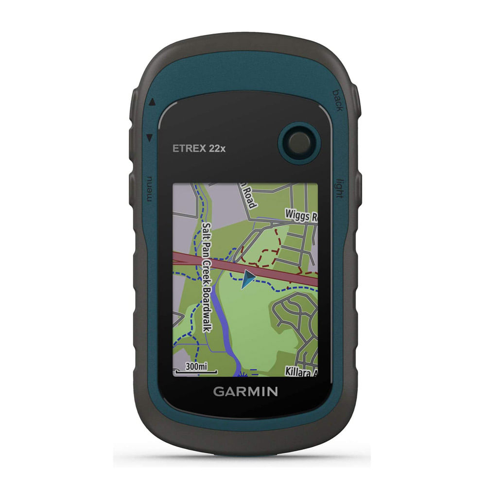 Navegador GPS y glonass Garmin Etrex 22x cartografía TopoActive topográfica, satelital, 8GB, 25 horas