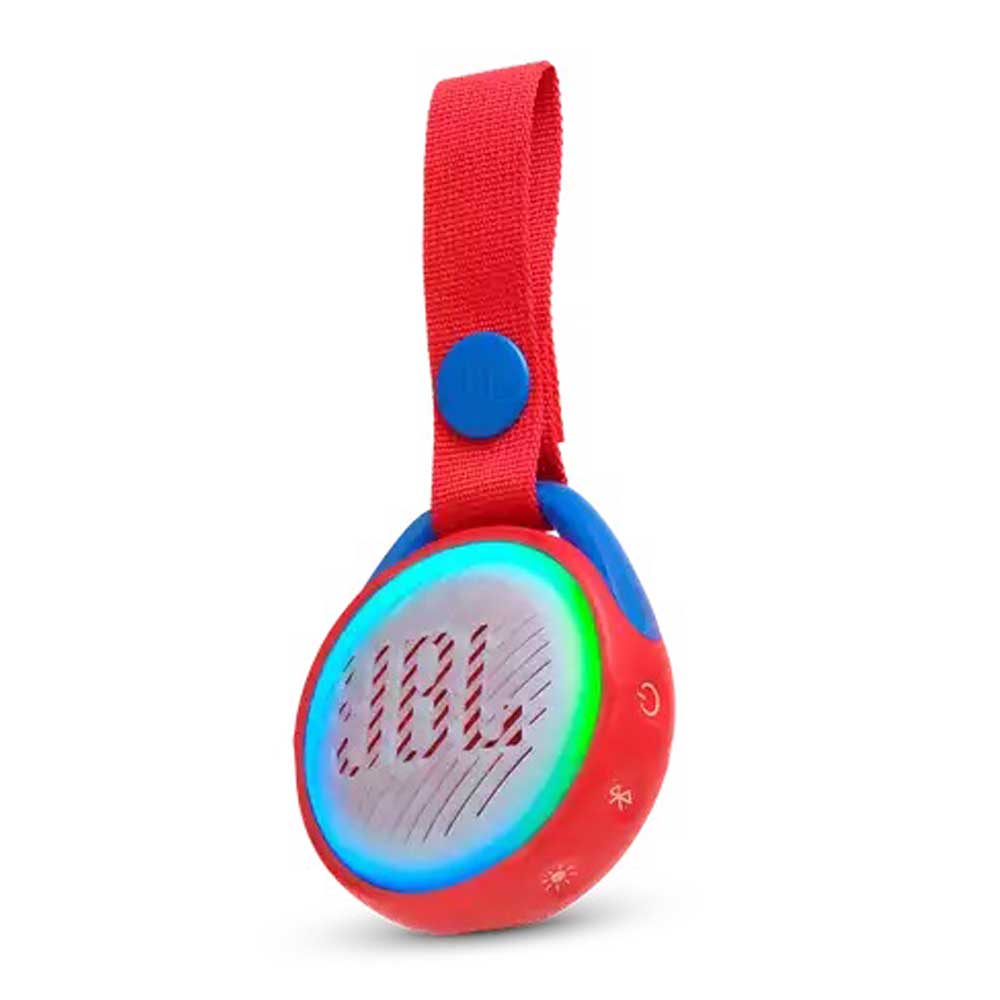 Imagen 2 del producto Parlante bluetooth JBL Jr Pop potencia 3W, resistente al agua IPX7, hasta 5 horas de reproducción, rojo