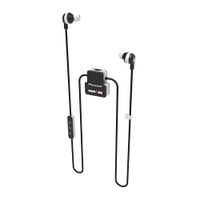 Audífonos bluetooth in ear Pioneer Ironman IPX4, micrófono incorporado, máx. 8 horas, control de volumen, blanco y negro