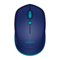 Mouse inalámbrico Logitech M535 bluetooth, 1000 dpi, 4 botones, usa pilas, azul