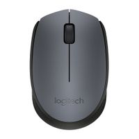 Mouse inalámbrico Logitech M170 3 botones, gris