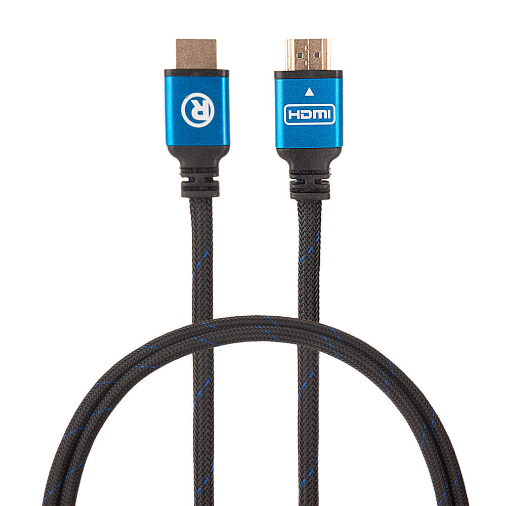 Cable HDMI Radioshack 2.0 4k con ethernet 90 cm