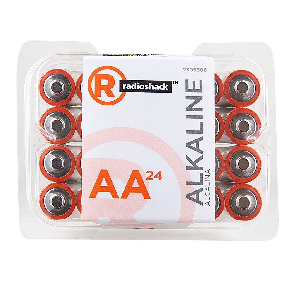 Pilas alcalinas Radioshack AA x24