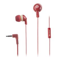 Audífonos in ear con micrófono Black Sheep Universitario almohadillas de silicona, conector 3.5 mm, control de llamadas, crema