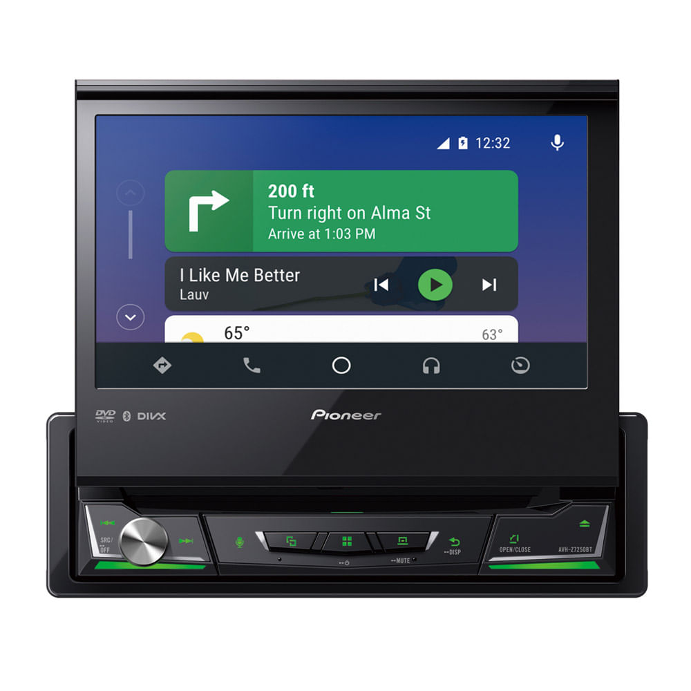 Imagen 2 del producto Autoradio Pioneer AVH-Z7250BT 7"", bluetooth, pantalla táctil transparente