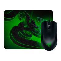 Kit gamer Razer Mouse Abyssus Lite + mouse pad Goliathus Mobile Construct