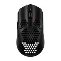 Mouse gamer alámbrico Hyperx Pulsefire, conexión usb, 400/800/1600/3200 dpi, 6 botones, luces RGB