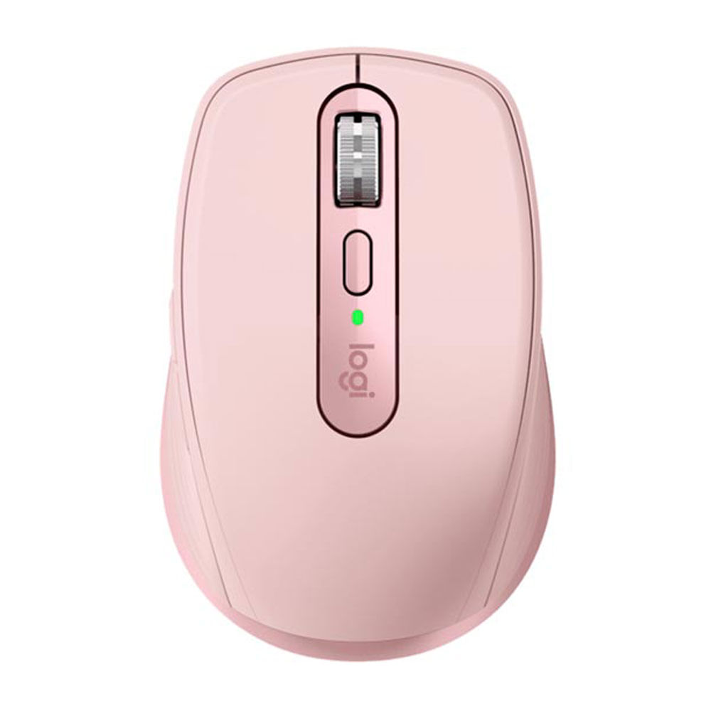Mouse inalámbrico Logitech MX Anywhere 3, 1000 dpi, 6 botones, rosado
